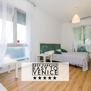 Hapton House Elite2 Comodo - Free Park - Accesso Easy A Venezia Mestre